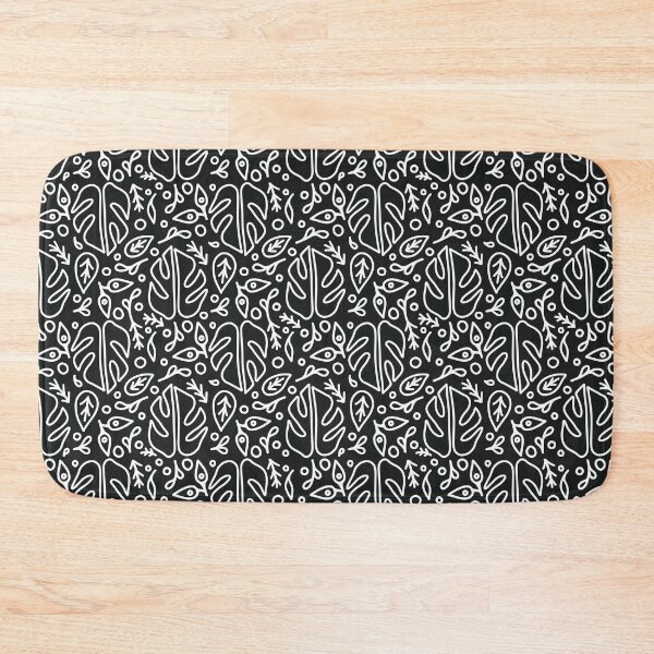 Item preview, Simple Houseplant Outline Pattern - Black & White designed and sold by Rachel McNeil.