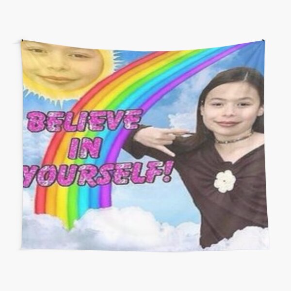ICarly Believe in yourself design Tapestry