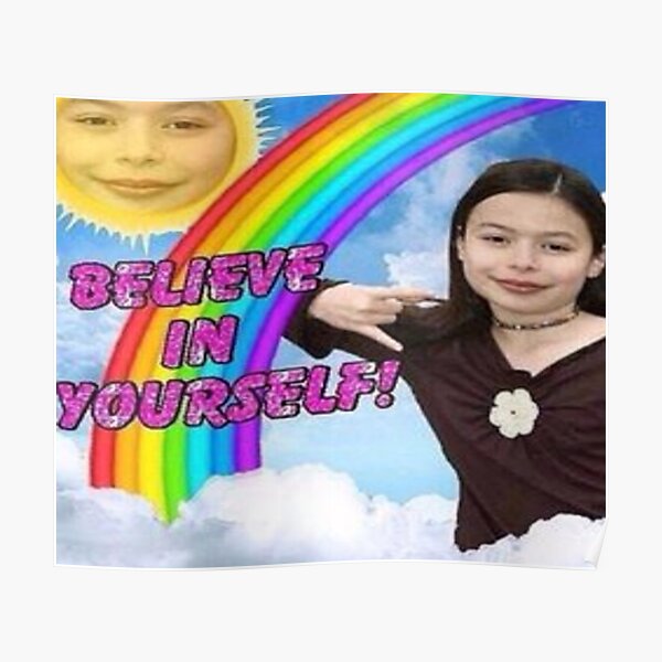 ICarly Believe in yourself design Poster