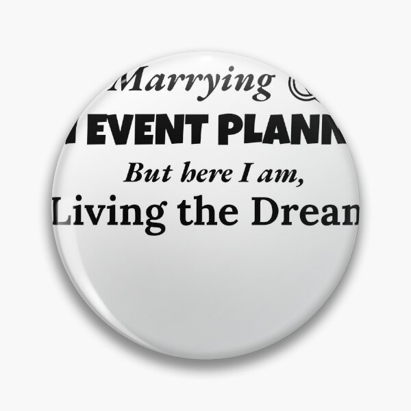 Item preview, Marrying an Event Planner designed and sold by Specialized Job Merchandise.