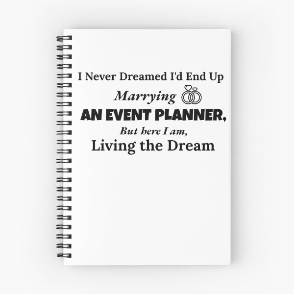 Item preview, Marrying an Event Planner designed and sold by Specialized Job Merchandise.