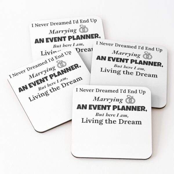 Item preview, Marrying an Event Planner designed and sold by Specialized Job Merchandise.