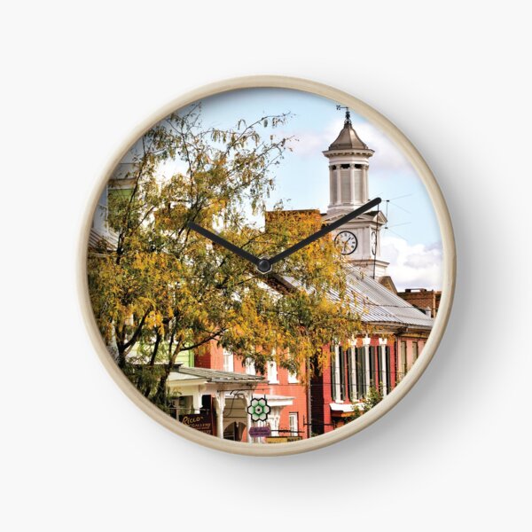 Shepherdstown downtown (Jigsaw puzzle format) Clock
