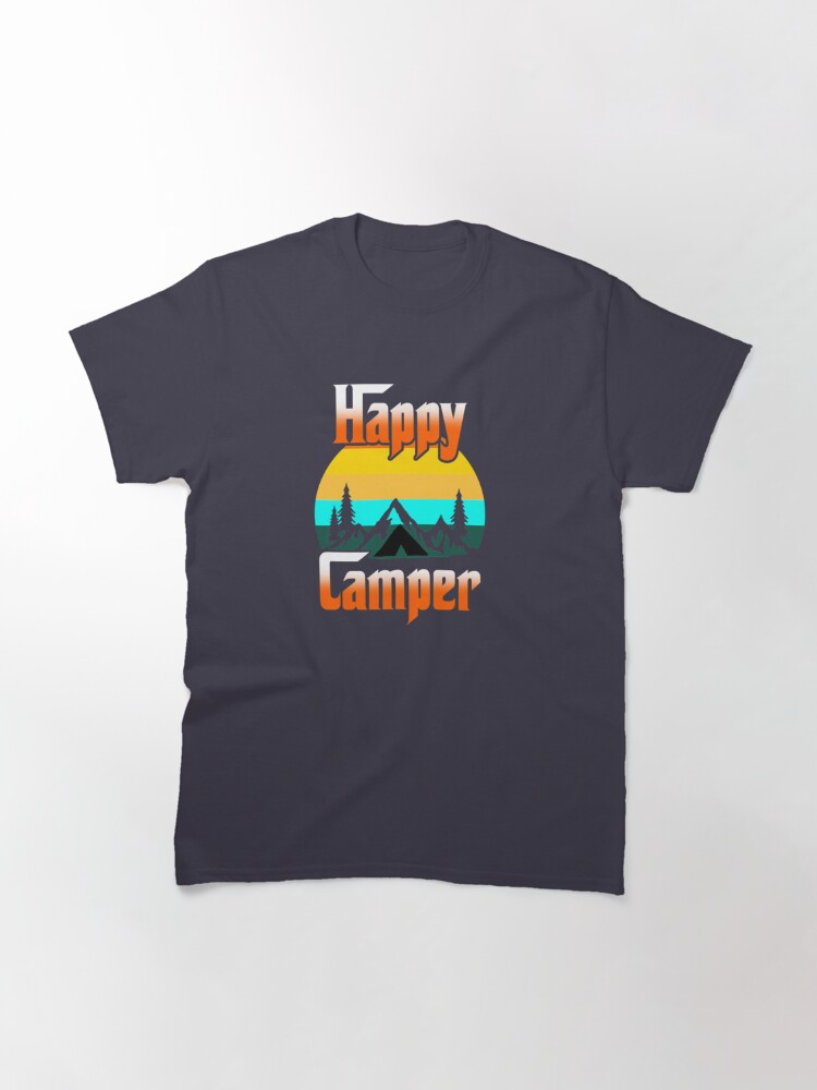 Discover Happy Camper Classic T-Shirt Camper lover