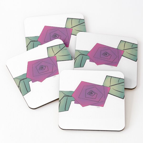 Item preview, Abstract rose designed and sold by Soleil-Shop.