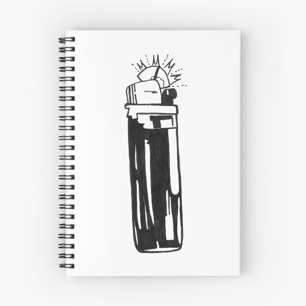 Item preview, Sparks from the Lighter's Eye Black INK Illustration designed and sold by MartinaRogoz.