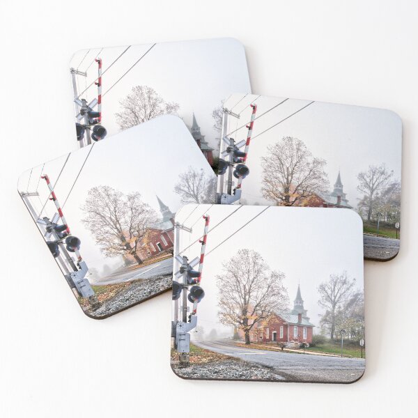 Item preview, Church in the fog (Shepherdstown, WV) Jigsaw Puzzle Format designed and sold by MrRainbowArt.