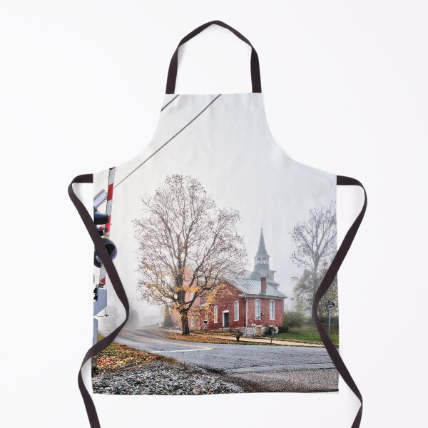 Item preview, Church in the fog (Shepherdstown, WV) Jigsaw Puzzle Format designed and sold by MrRainbowArt.