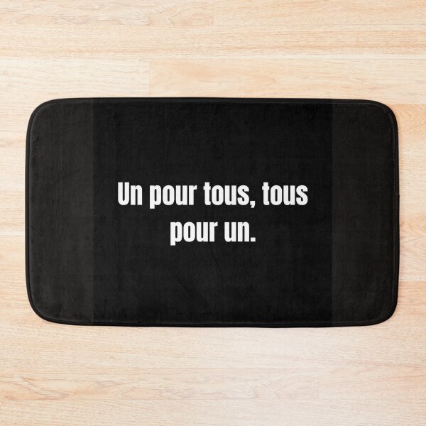 Item preview, La devise des mousquetaires un pour tous,tous pour un. designed and sold by diawarma.