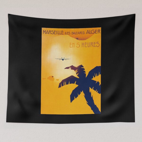 Item preview, retro classic En 5 Heurs poster designed and sold by CorasPosters.