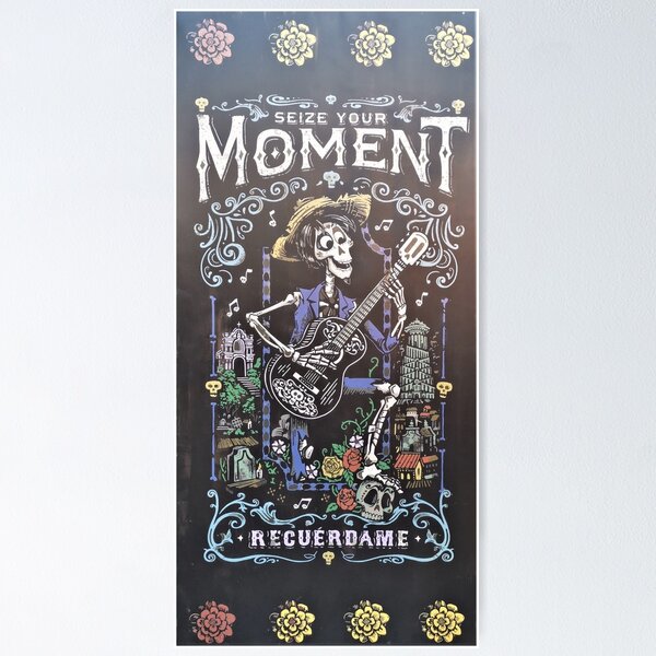 Coco guitar Sticker and Accessories Poster for Sale by ModernMix