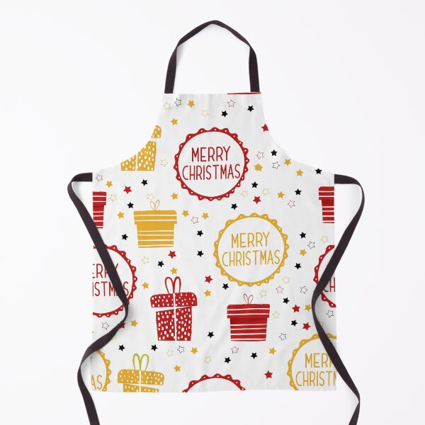 Item preview, Merry Christmas Gifts Stars Presents Pattern designed and sold by PY Tees.