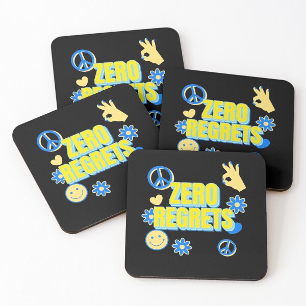 Item preview, Zero Regrets Decal No Regrets designed and sold by jacks-tees.
