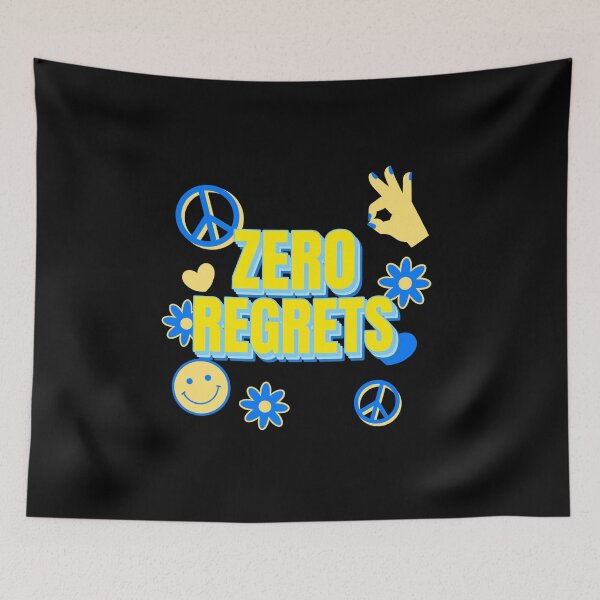 Item preview, Zero Regrets Decal No Regrets designed and sold by jacks-tees.