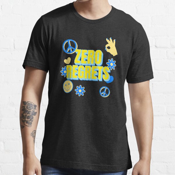 Item preview, Zero Regrets Decal No Regrets designed and sold by jacks-tees.