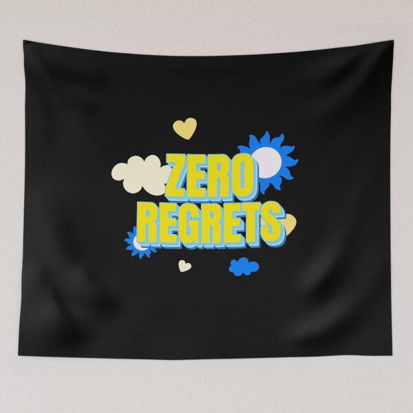 Item preview, Zero Regrets Decal No Regrets designed and sold by jacks-tees.