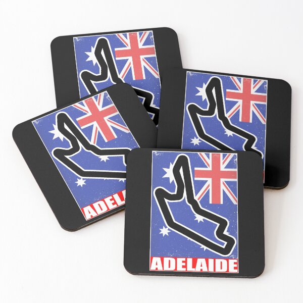 Item preview, Adelaide Street Circuit- Race Track Artwork designed and sold by HogarthArts.