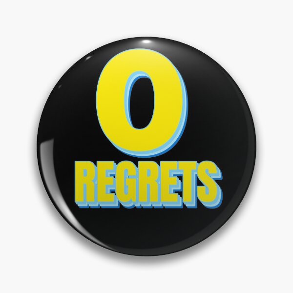 Item preview, Zero Regrets 0 Regrets designed and sold by jacks-tees.