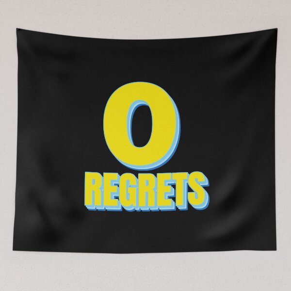 Item preview, Zero Regrets 0 Regrets designed and sold by jacks-tees.
