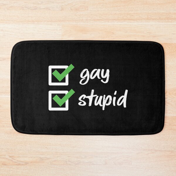 Item preview, I'm Gay and Stupid designed and sold by Zerasu.