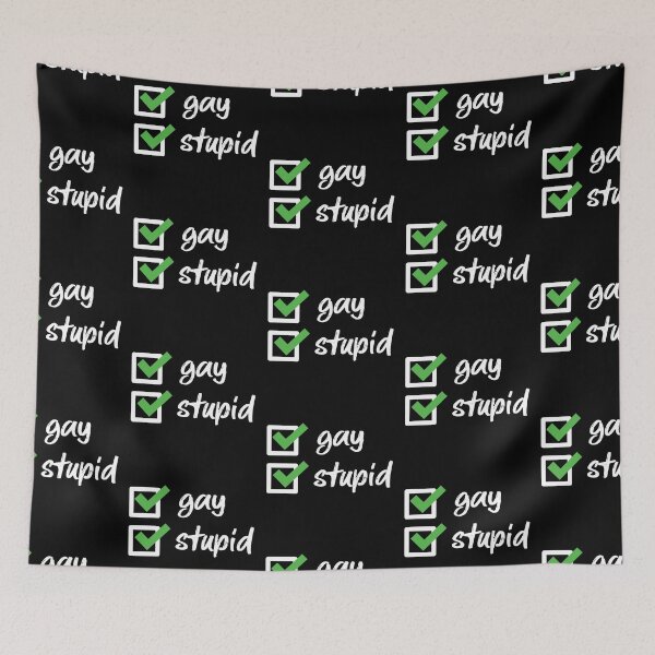 Item preview, I'm Gay and Stupid designed and sold by Zerasu.