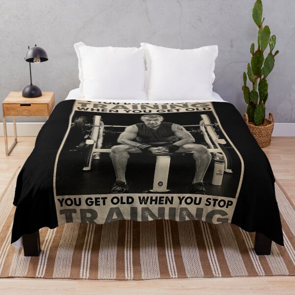 Item preview, You Don't Stop Training When You Get Old Gift Training Gym Weightlifting designed and sold by ArleenCostums.