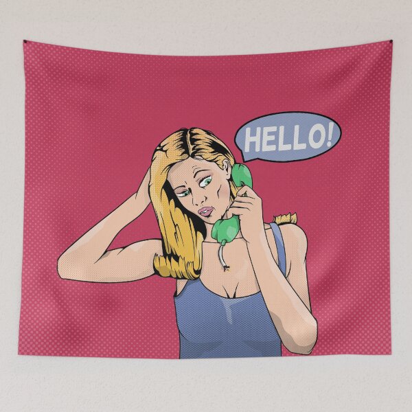 Item preview, Retro Dial Phone Retro Poster designed and sold by piedaydesigns.