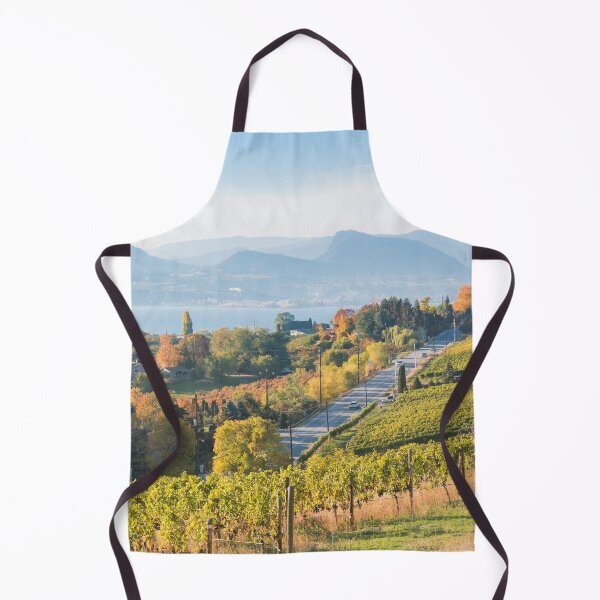 Item preview, Naramata and Okanagan Lake Autumn Vineyard View designed and sold by Amy Mitchell.