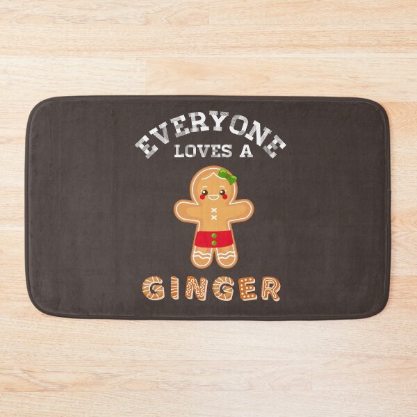 Item preview, Everyone Loves A Ginger Cute Gingerbread Cookie Funny Christmas Holiday Winter Baking Cookies  designed and sold by gkao.