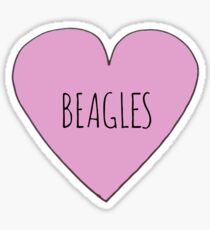 BEAGLE LOVE Sticker