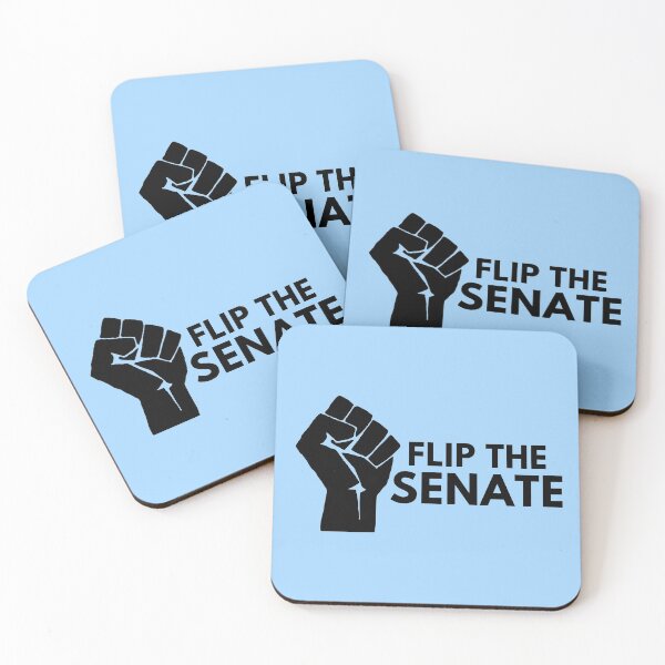 Item preview, Flip the Senate Blue - Black Lives Matter Fist designed and sold by zonoma.