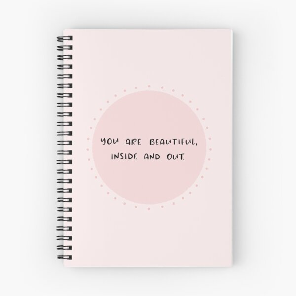 Item preview, You Are Beautiful, Inside and Out. designed and sold by ladybluebottle.
