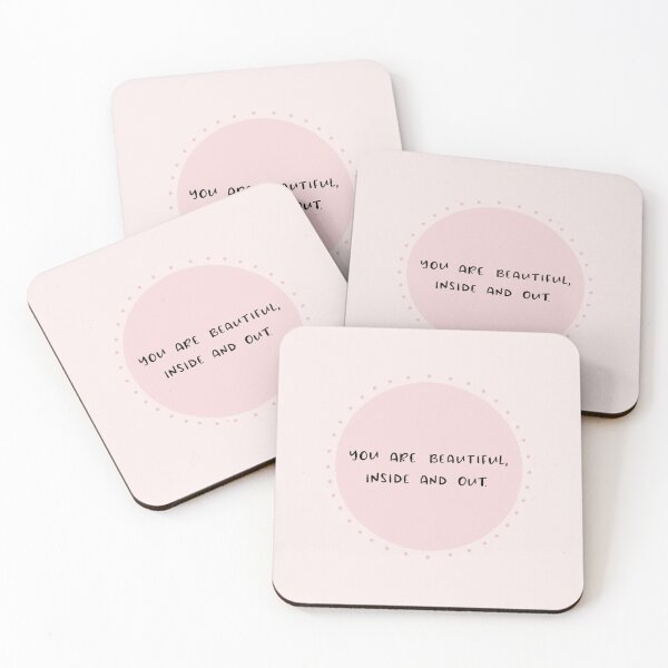 Item preview, You Are Beautiful, Inside and Out. designed and sold by ladybluebottle.