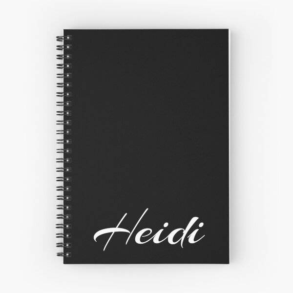Item preview, Heidi white letters designed and sold by LizBanegasArt.