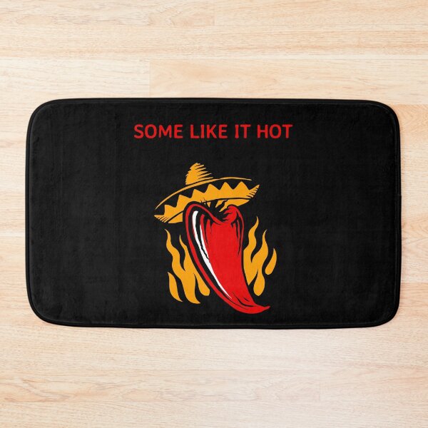 Item preview, Some Like It Hot - Flaming Pepper with Sombrero designed and sold by AnnieDesignCo.