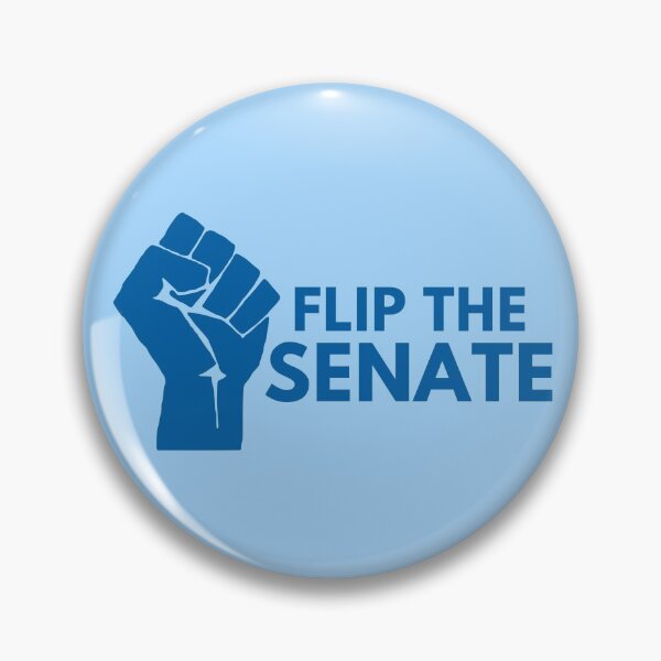 Item preview, Flip the Senate Democratic - Black Lives Matter Fist designed and sold by zonoma.