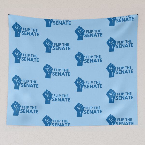 Item preview, Flip the Senate Democratic - Black Lives Matter Fist designed and sold by zonoma.