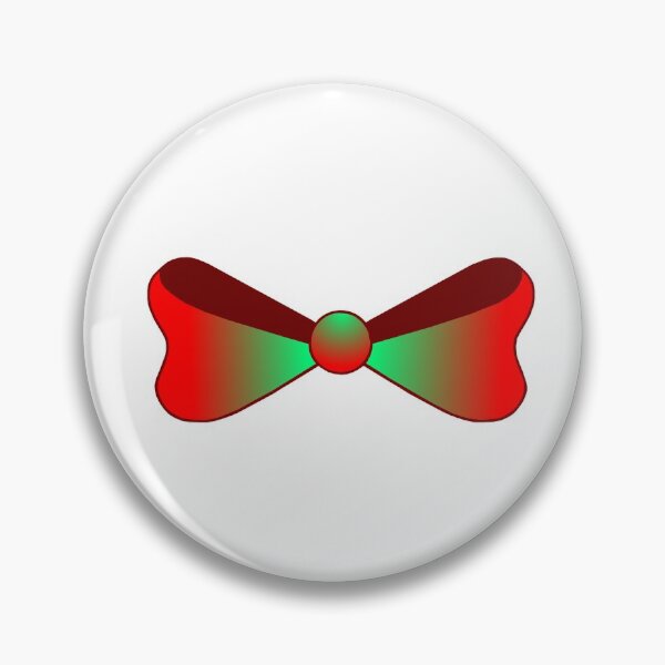 Item preview, Shiny Red and Green Christmas Bow  designed and sold by Deborah Camp.