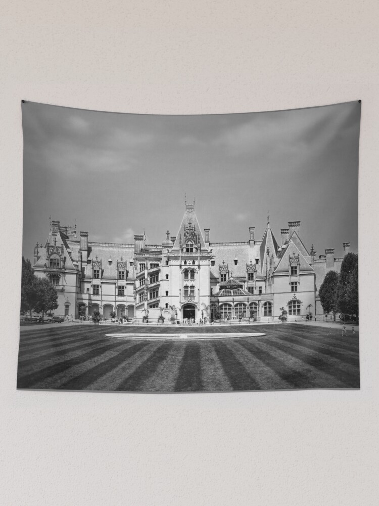 Biltmore Estates Mansion Asheville North Carolina Black White Fine