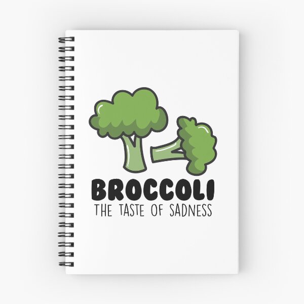 Item preview, Broccoli The Taste of Sadness Funny T-Shirt designed and sold by ThreadofHonor.