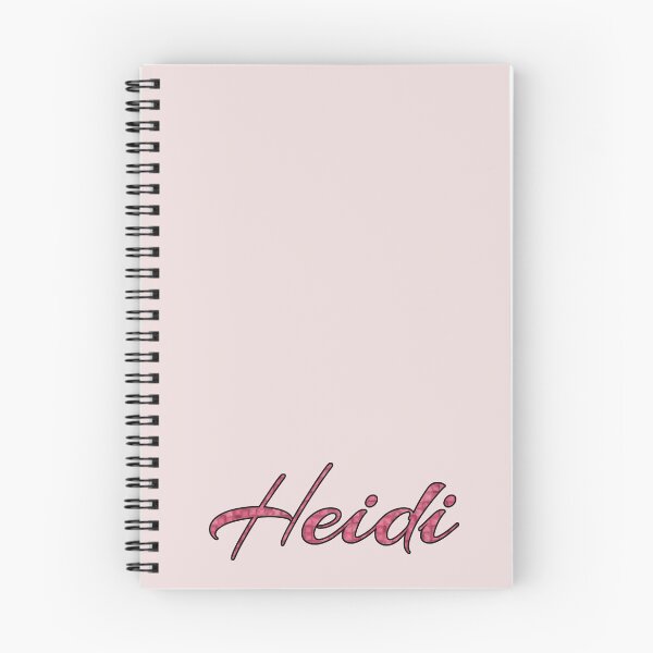 Item preview, Heidi name designed and sold by LizBanegasArt.
