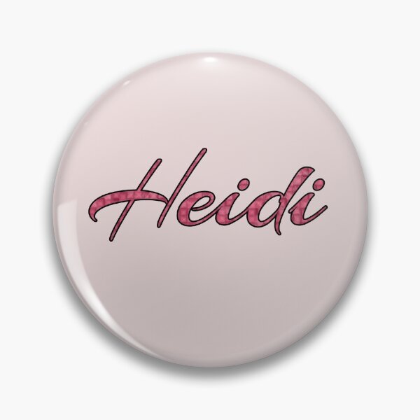 Item preview, Heidi name designed and sold by LizBanegasArt.