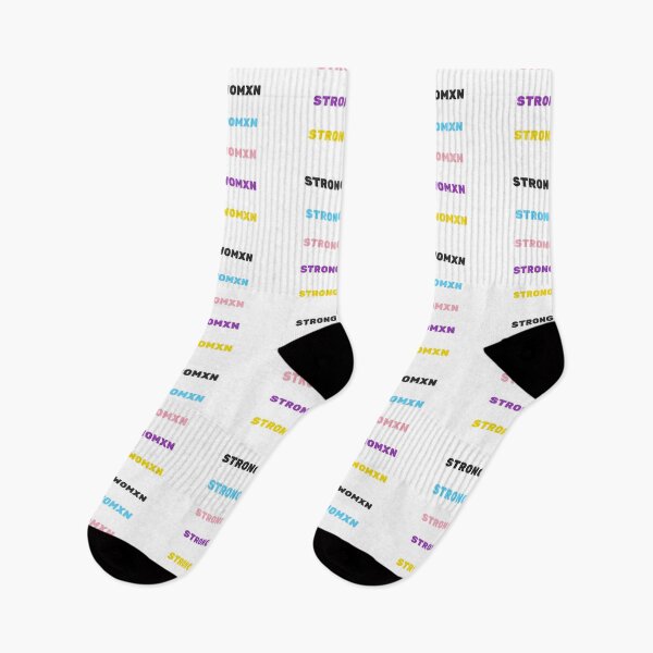 Item preview, STRONG WOMXN sticker pack trans and nonbinary colors designed and sold by Inspirationmotivation.