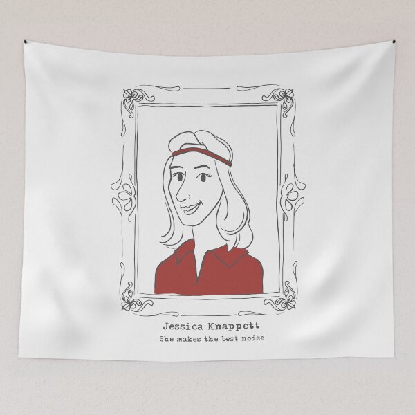 Item preview, Jessica Knappett on Task Master TV show - She makes the best noise designed and sold by MightySally.