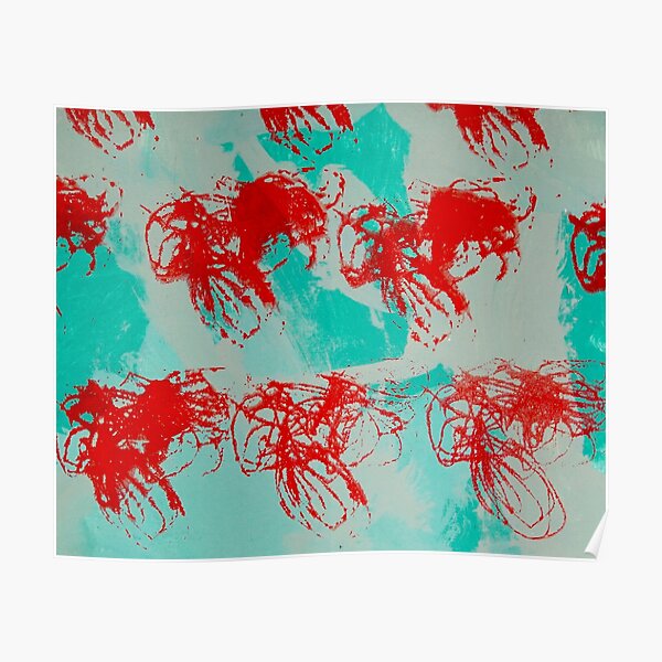 Renee Webster Untitled (Stamp) Poster