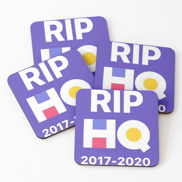 Artikelvorschau, RIP HQ Trivia entworfen und verkauft von InspiredVisions.