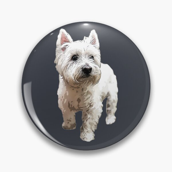 Item preview, West Highland Terrier Cute Puppy Dog designed and sold by ElegantCat.