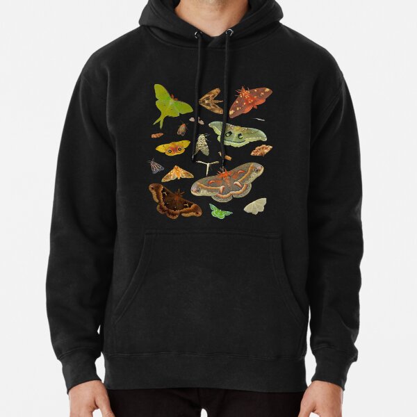 Moth Party Pullover Hoodie