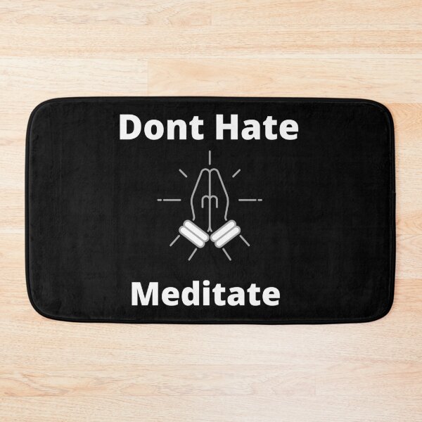 Item preview, Dont hate meditate yoga designed and sold by PX-clothing.