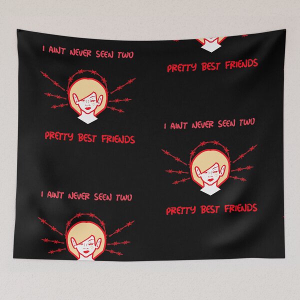 Item preview, I Ain't Never Seen Two Pretty Best Friends Angry Women designed and sold by Mustard Prophet.